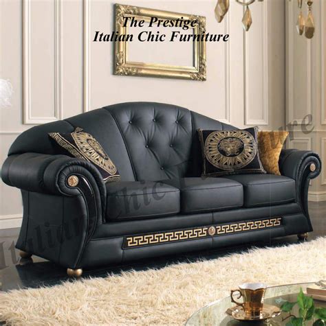 versace leather sofa for sale|versace chair price.